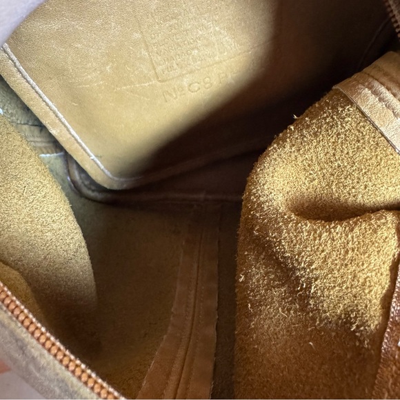 Coach vintage tan leather shoulder bag - Picture 8 of 10